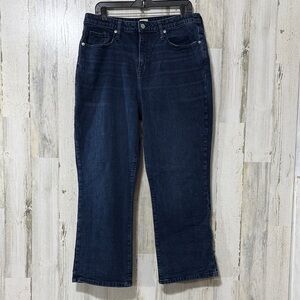 a new day Women's Straight Leg Jeans in Dark Blue